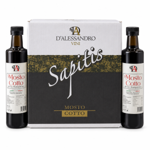Mosto cotto di uve Montepulciano - Cartone da 12 bottiglie  da 500 ml